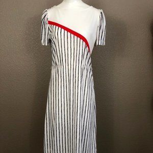 70's Lightweight Dress Mari Lynn Fashions Sz 10 Polyester USA Union Pre-Owned